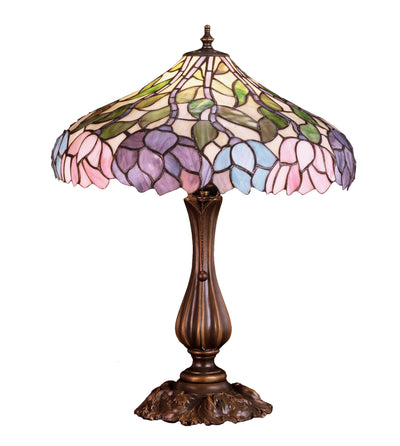Meyda Lighting 52135 20"H Wisteria Table Lamp
