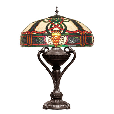 Meyda Lighting 52290 27"H Claddagh Table Lamp