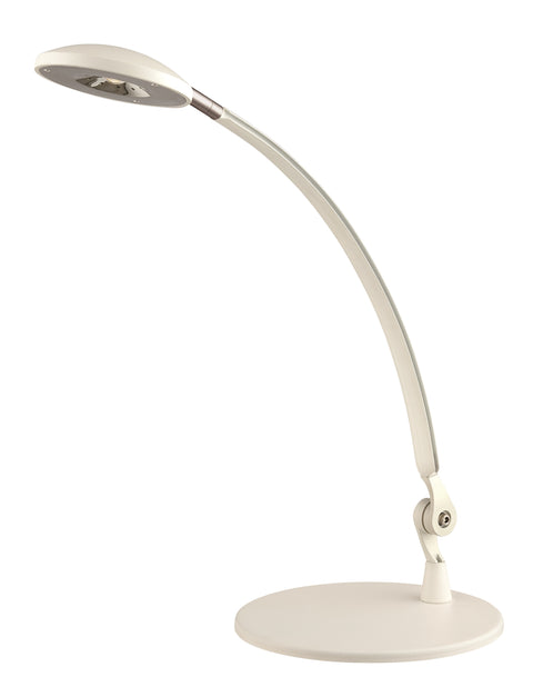 Nuvo Lighting 57/033 LED Desk Lamp 5W 4000K 300 Lumen White Finish