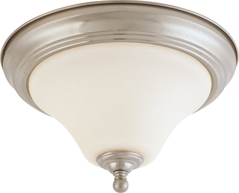 Nuvo Lighting 60/1824 Dupont 1 Light 11 Inch Flush Mount with Satin White Glass
