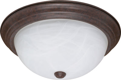 Nuvo Lighting 60/207 3 Light 15 Inch Flush Mount Alabaster Glass