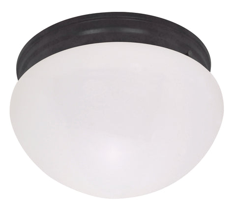 Nuvo Lighting 60/2645 1 Light 10 Inch Medium White Mushroom