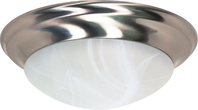 Nuvo Lighting 60/285 3 Light 17 Inch Flush Mount Twist and Lock with Alabaster Glass