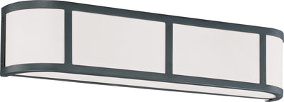 Nuvo Lighting 60/2973 Odeon 3 Light Wall Mount Sconce Sconce with Satin White Glass
