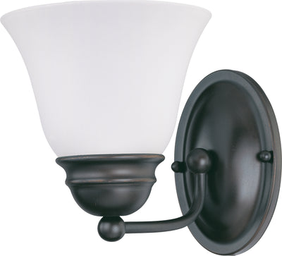 Nuvo Lighting 60/3165 Empire 1 Light 7 Inch Vanity with Frosted White Glass