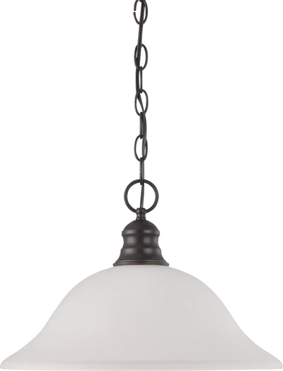 Nuvo Lighting 60/3173 1 Light 16 Inch Pendant with Frosted White Glass