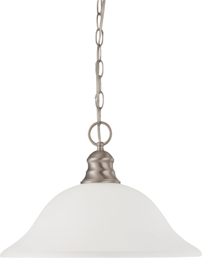 Nuvo Lighting 60/3258 1 Light 16 Inch Pendant with Frosted White Glass