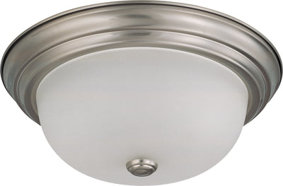 Nuvo Lighting 60/3262 2 Light 13 Inch Flush Mount with Frosted White Glass