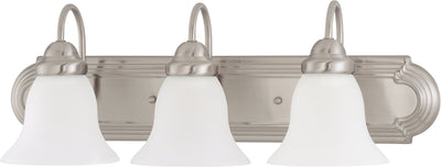 Nuvo Lighting 60/3279 Ballerina 3 Light 24 Inch Vanity with Frosted White Glass