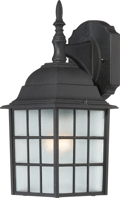 Nuvo Lighting 60/3482 Adams 1 Light 14 Inch Outdoor Wall Mount Sconce with Frosted Glass Color retail packaging