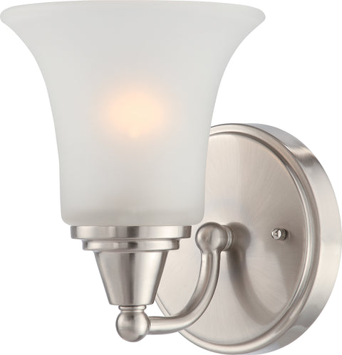 Nuvo Lighting 60/4141 Surrey 1 Light Vanity Fixture with Frosted Glass
