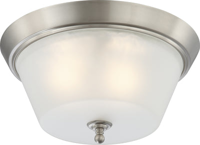 Nuvo Lighting 60/4153 Surrey 3 Light Flush Dome Fixture with Frosted Glass
