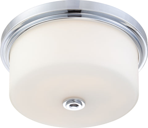 Nuvo Lighting 60/4592 Soho 3 Light Large Flush Fixture with Satin White Glass