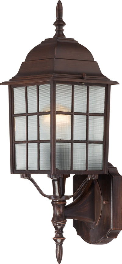 Nuvo Lighting 60/4902 Adams 1 Light 18 Inch Outdoor Wall Mount Sconce with Frosted Glass