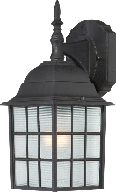 Nuvo Lighting 60/4906 Adams 1 Light 14 Inch Outdoor Wall Mount Sconce with Frosted Glass