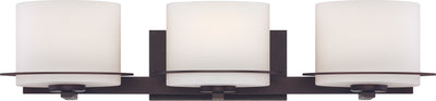 Nuvo Lighting 60/5003 LOREN 3 LIGHT VANITY VENETIAN BRONZE/FROSTED GLASS