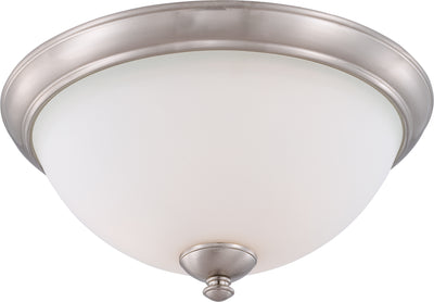 Nuvo Lighting 60/5041 Patton 3 Light Flush Fixture with Frosted Glass