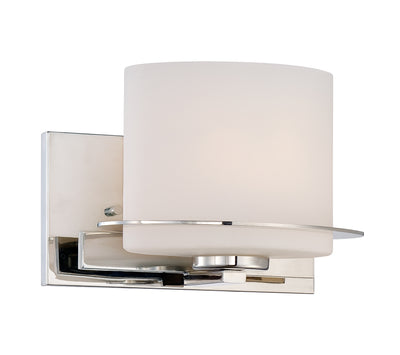 Nuvo Lighting 60/5101 Loren 1 Light Vanity Fixture with Oval Frosted Glass