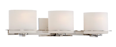 Nuvo Lighting 60/5103 Loren 3 Light Vanity Fixture with Oval Frosted Glass