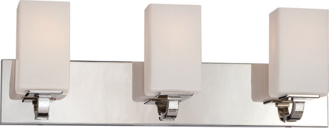 Nuvo Lighting 60/5183 Vista 3 Light Vanity Fixture with Etched Opal Glass