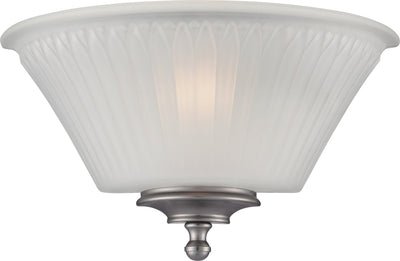 Nuvo Lighting 60/5371 TELLER 1 light WALL SCONCE  AGED PEWTER/FROSTED GLASS