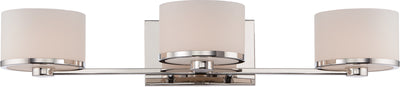 Nuvo Lighting 60/5473 Celine 3 Light Vanity Fixture with Etched Opal Glass