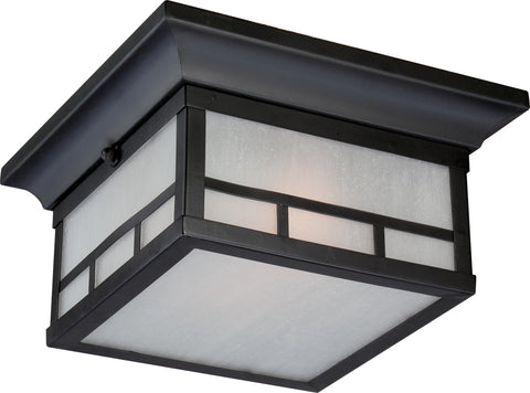 Nuvo Lighting 60/5606 Drexel 2 light Outdoor Flush Fixture with Frosted Seed Glass