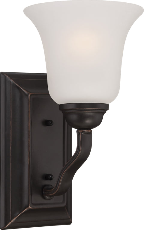 Nuvo Lighting 60/5691 Elizabeth 1 Light Vanity Fixture with Frosted Glass