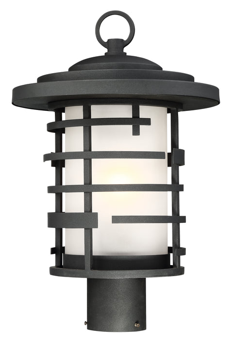 Nuvo Lighting 60/6406 Lansing 1 Light Outdoor Post Lantern with Etched Glass