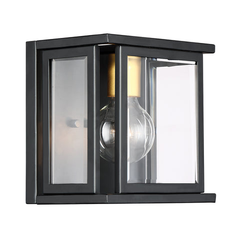Nuvo Lighting 60/6411 Payne 1 Light Wall Mount Sconce Sconce with Clear Beveled Glass