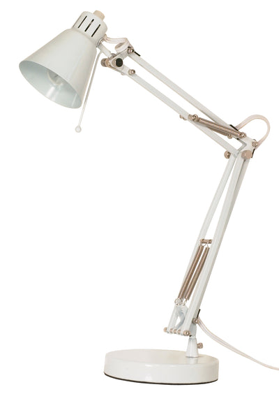 Nuvo Lighting 60/842 Mini Head Drafting Lamp 1 Light White