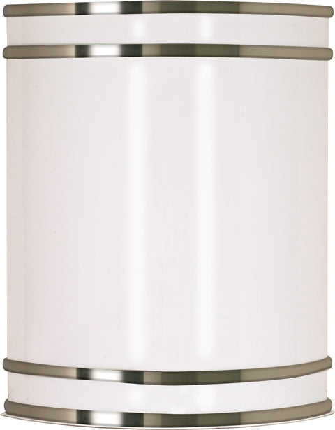 Nuvo Lighting 60/907 GLAMOUR 1 light WALL SCONCE BR NICKEL 18W GU24 LAMP INC