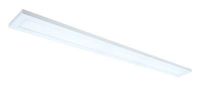 Nuvo Lighting 62/1157 40W 5 Inch x 48 Inch Surface Mount LED Fixture 5000K 80 CRI Low Profile White Finish 120/277V