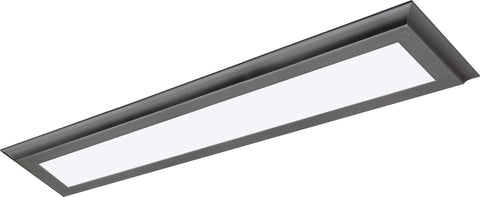 Nuvo Lighting 62/1176 30W 7 Inch x 38 Inch Surface Mount LED Fixture 3000K Gun Metal Finish 100 277V