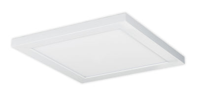 Nuvo Lighting 62/1251 18W 12 Inch x 12 Inch Surface Mount LED Fixture 4000K 90 CRI Low Profile White Finish 120/277V