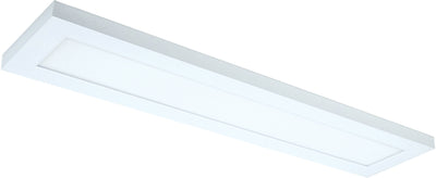 Nuvo Lighting 62/1255 22W 5 Inch x 24 Inch Surface Mount LED Fixture 4000K 90 CRI Low Profile White Finish 120/277V