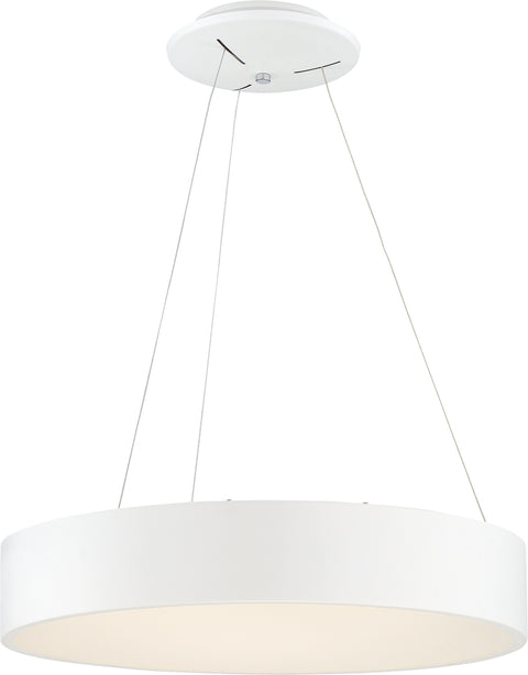 Nuvo Lighting 62/1457 Orbit 30W LED Pendant White Finish