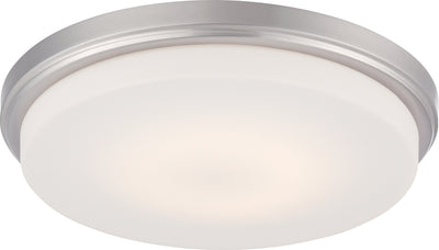 Nuvo Lighting 62/609 Dale LED Flush Fixture with Opal Frosted Glass