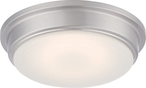 Nuvo Lighting 62/611 Haley LED Flush Fixture with Frosted Glass
