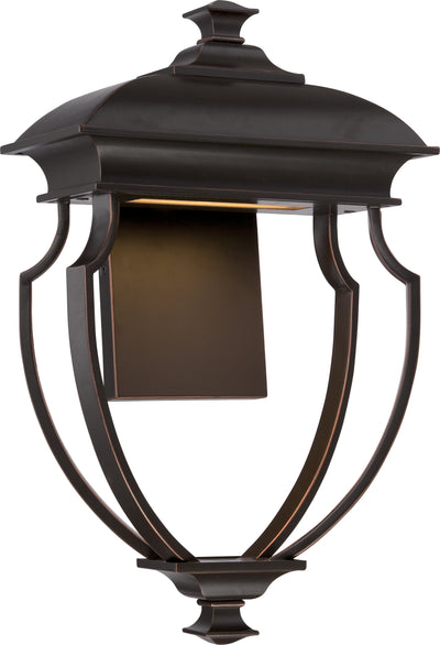 Nuvo Lighting 62/623 TAFT LED OUTDOOR WALL  MAHOGANY BRONZE