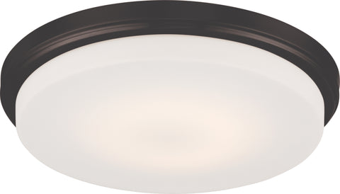 Nuvo Lighting 62/709 Dale LED Flush Fixture with Opal Frosted Glass