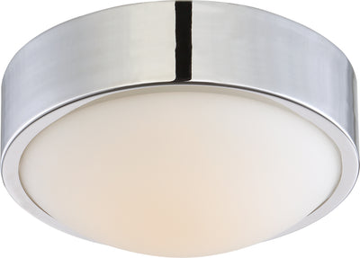 Nuvo Lighting 62/771 Perk 9 Inch LED Flush with White Glass