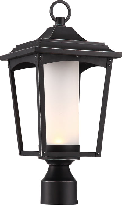 Nuvo Lighting 62/825 Essex Post Lantern Sterling Black Finish