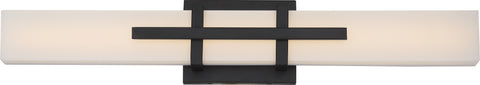 Nuvo Lighting 62/874 Grill Double LED Wall Mount Sconce Sconce Aged Bronze Finish