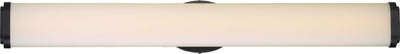 Nuvo Lighting 62/916 Pace 36 Inch LED Wall Mount Sconce Sconce Aged Bronze Finish White Acrylic Lens