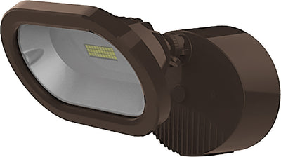 Nuvo Lighting 65/091 LED Security Light Single Head Bronze Finish 4000K 1200 Lumens
