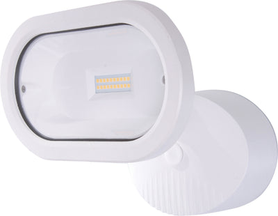 Nuvo Lighting 65/105 LED Security Light Single Head White Finish 4000K 1200 Lumens