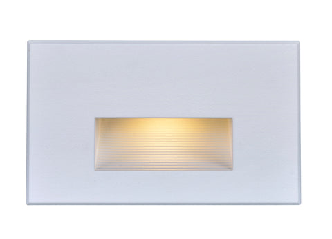 Nuvo Lighting 65/407 LED Horizontal Step Light 5W White Finish 120V