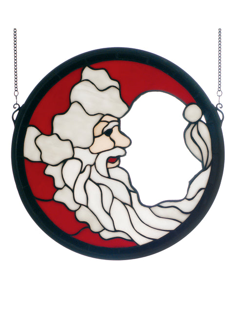 Meyda Lighting 65263 15" Wide X 15" High Santa Claus Window