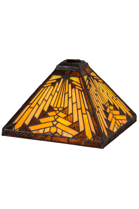 Meyda Lighting 65906 10"Sq Nuevo II Mission Shade